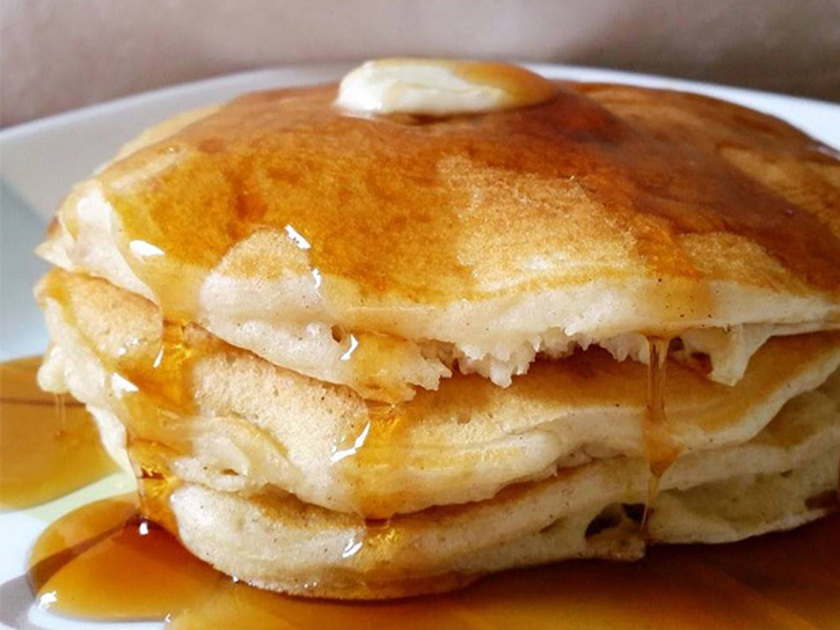 Pancake Eating Contest at Hillside Brewery in the Forest of Dean